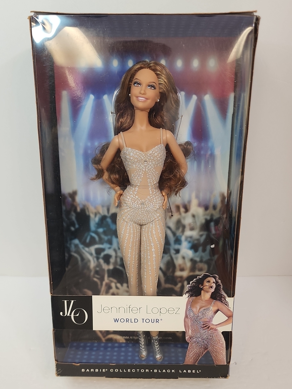 Jennifer Lopez Barbie World Tour Doll JLo Mattel Black Label Collector 2013 NRFB